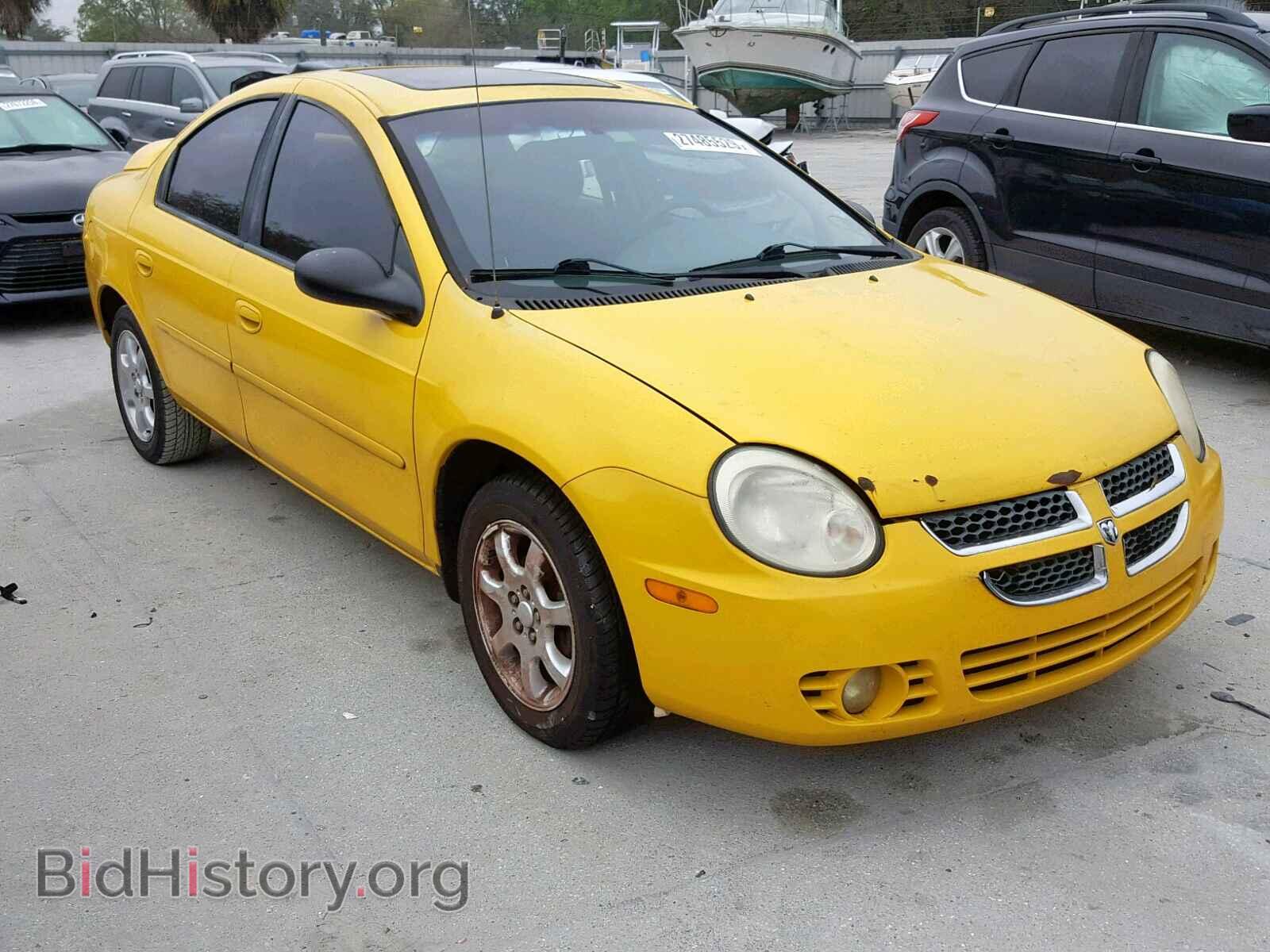 Фотография 1B3ES56C64D510285 - DODGE NEON 2004
