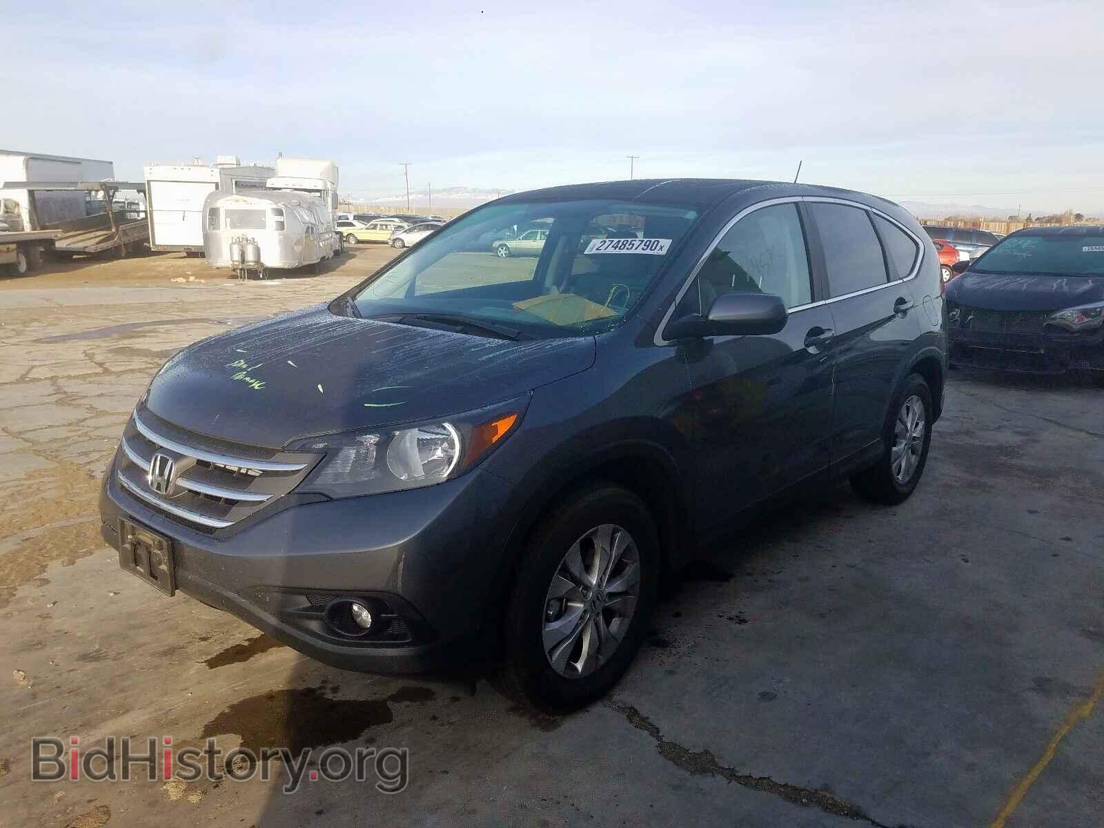 2013 HONDA CR-V EX - VIN: 2HKRM4H59DH610605 - Фото 2