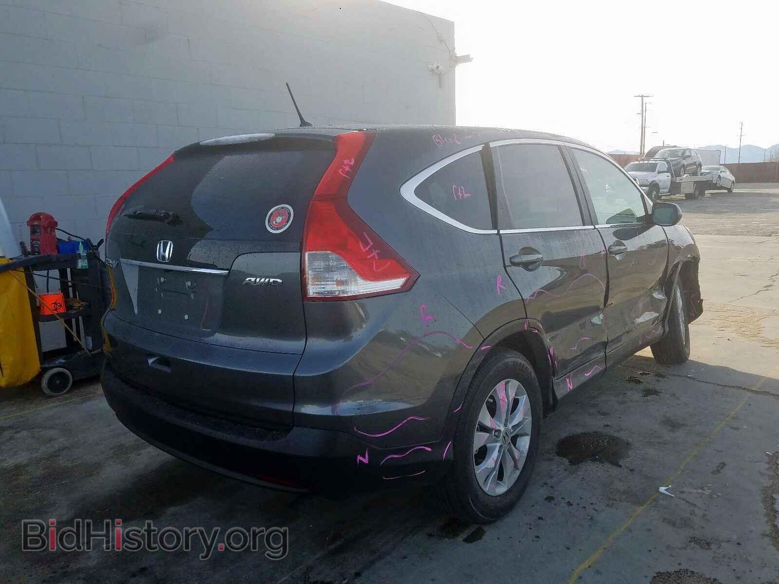 2013 HONDA CR-V EX - VIN: 2HKRM4H59DH610605 - Фото 4