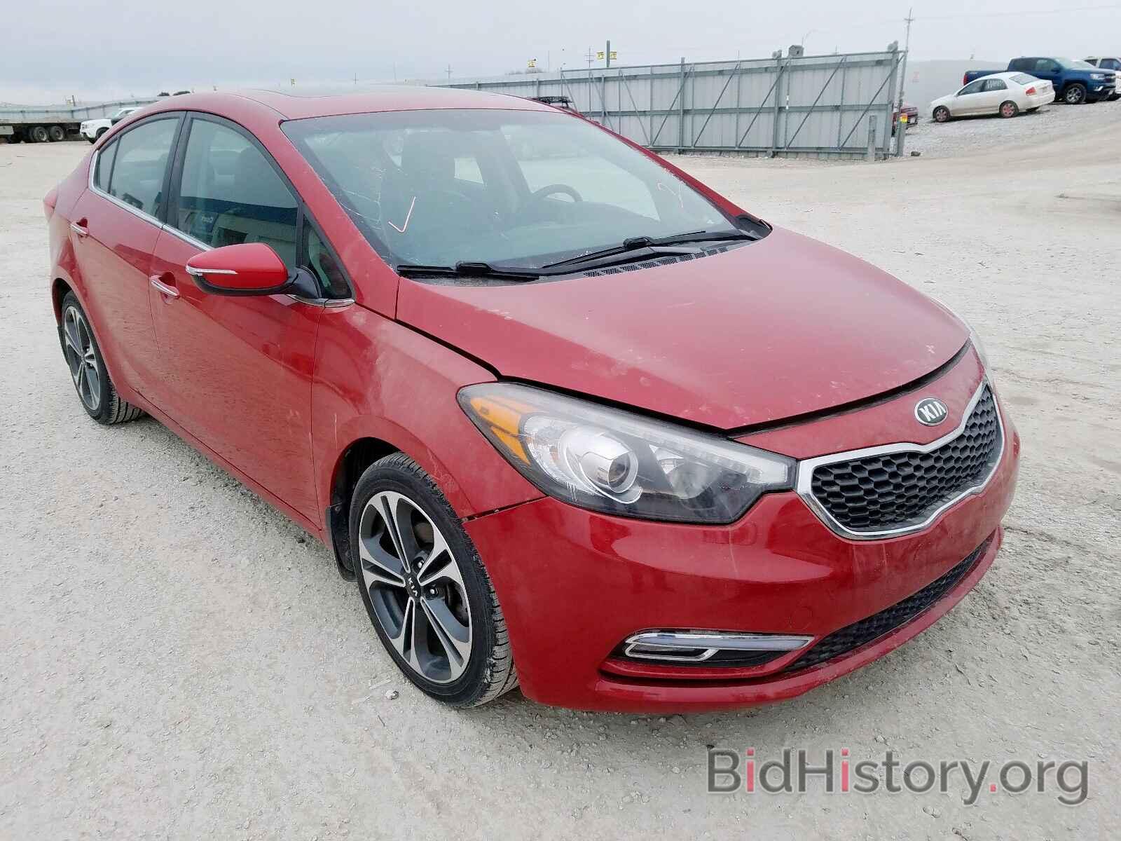 Photo KNAFZ4A82E5086172 - KIA FORTE EX 2014