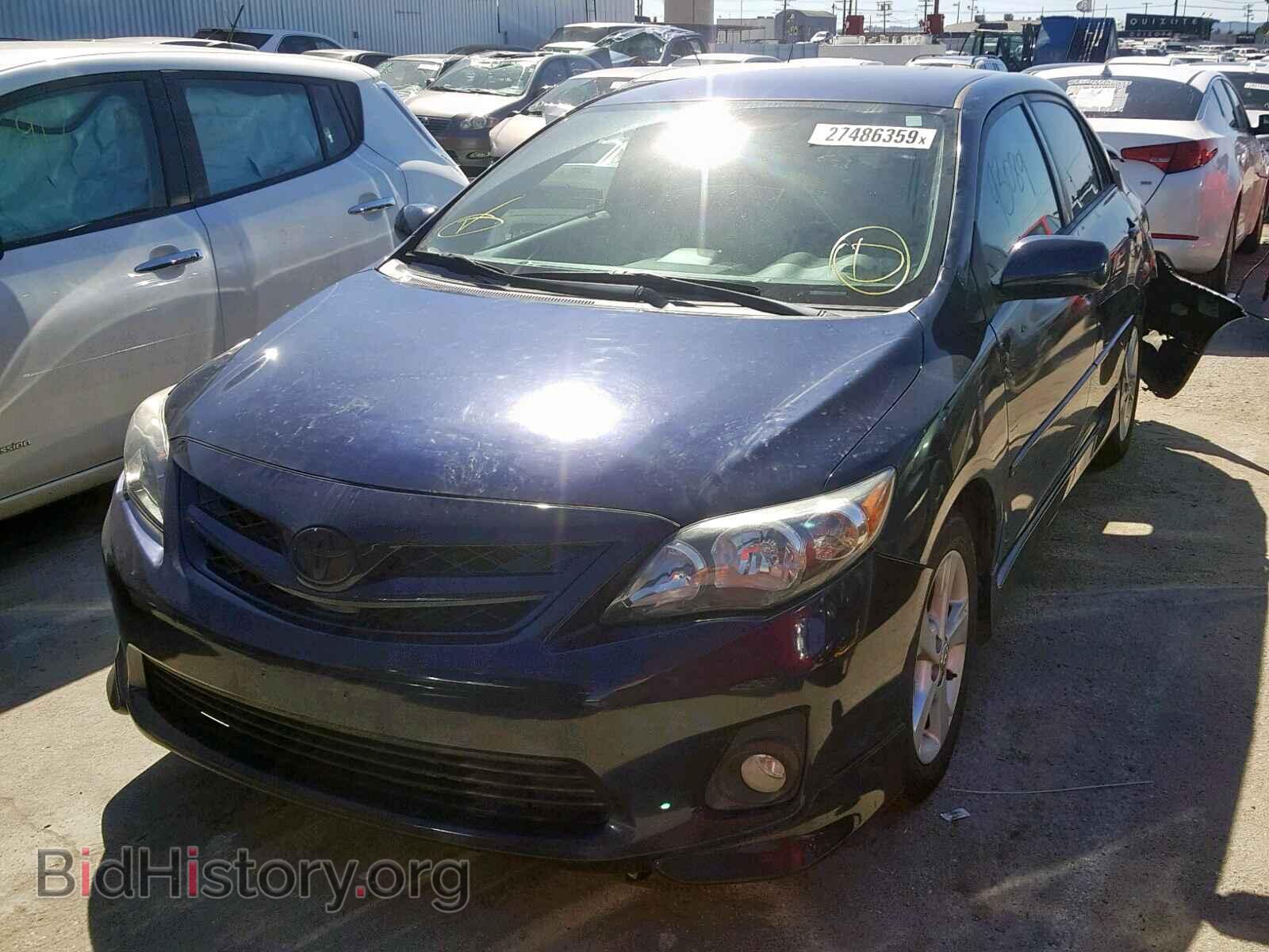 2013 TOYOTA COROLLA BA - VIN: 5YFBU4EE3DP208166 - Фото 2