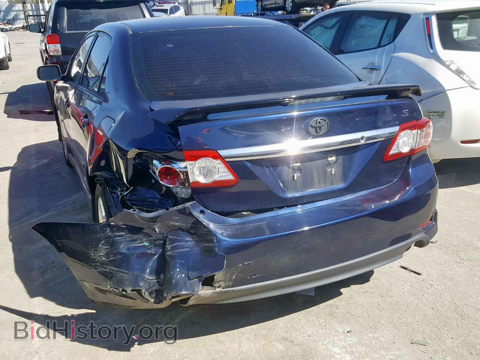 2013 TOYOTA COROLLA BA - VIN: 5YFBU4EE3DP208166 - Фото 3