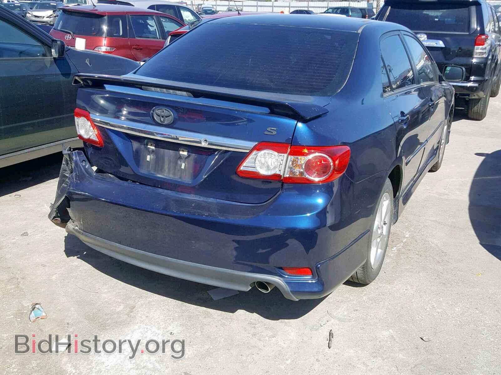 2013 TOYOTA COROLLA BA - VIN: 5YFBU4EE3DP208166 - Фото 4