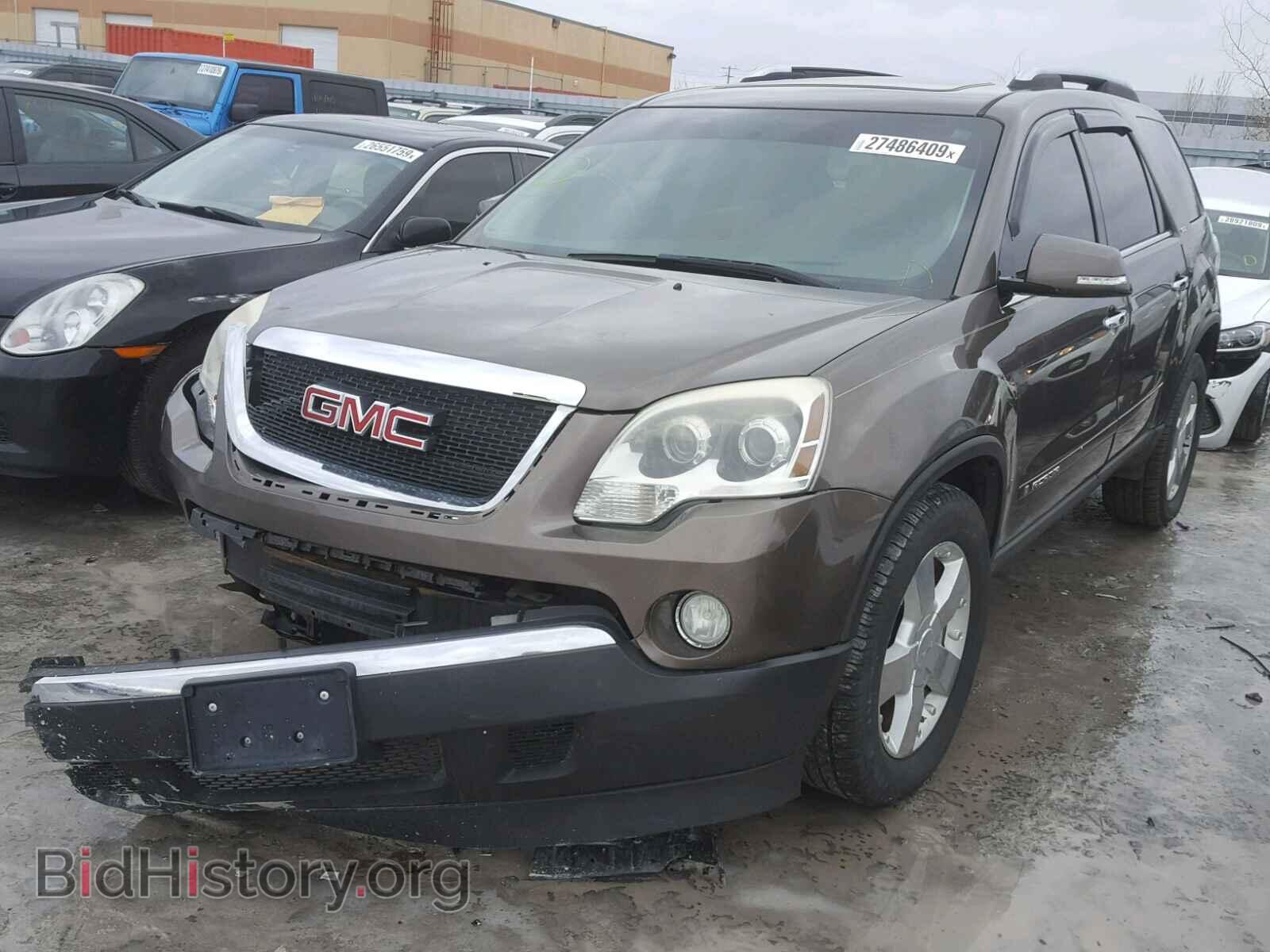 2007 GMC ACADIA SLT - VIN: 1GKEV33797J128019 - Фото 2