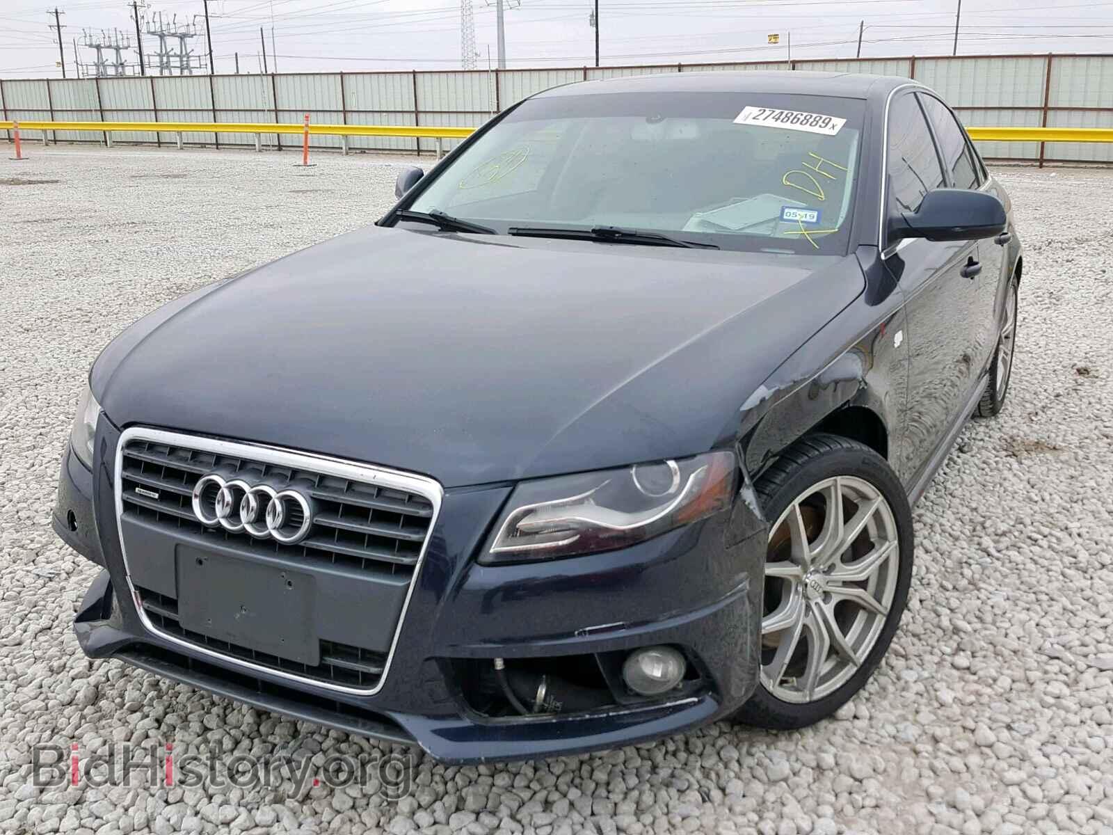 2012 AUDI A4 - VIN: WAUFFAFL4CN010373 - Photo 2