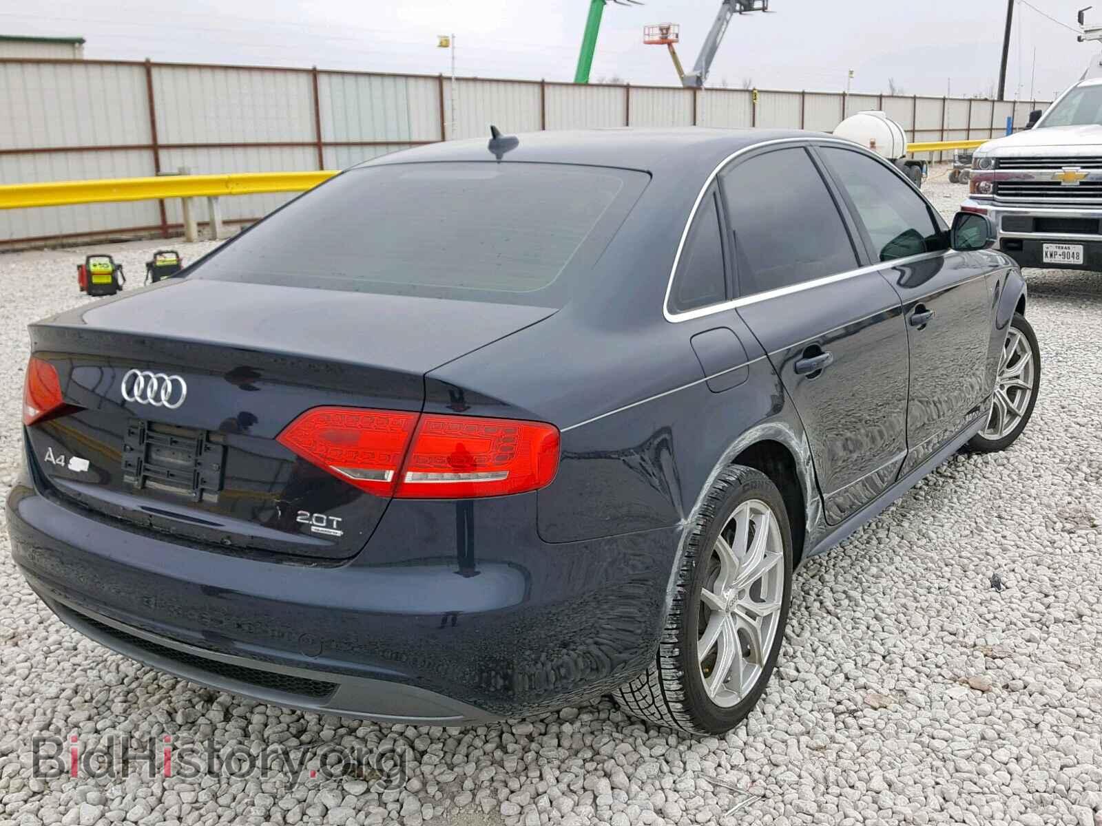 2012 AUDI A4 - VIN: WAUFFAFL4CN010373 - Photo 4