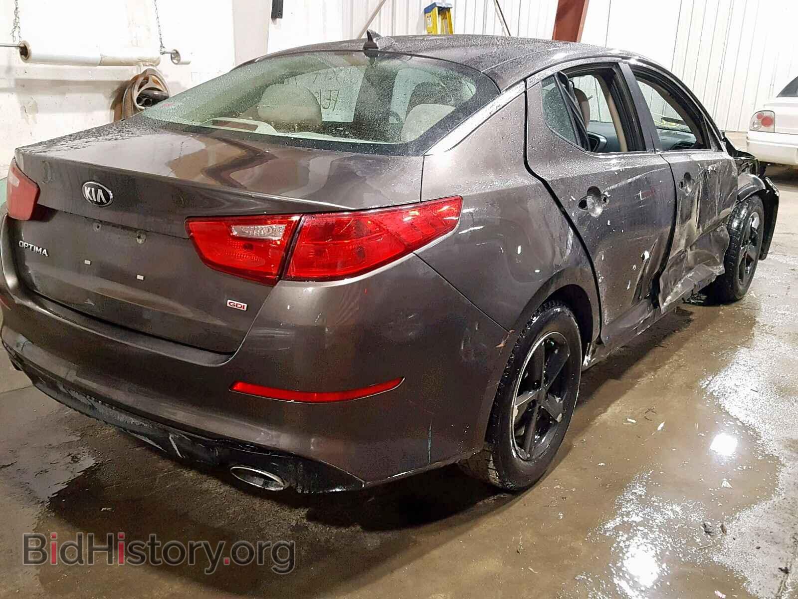 2014 KIA OPTIMA - VIN: 5XXGM4A71EG342617 - Фото 4