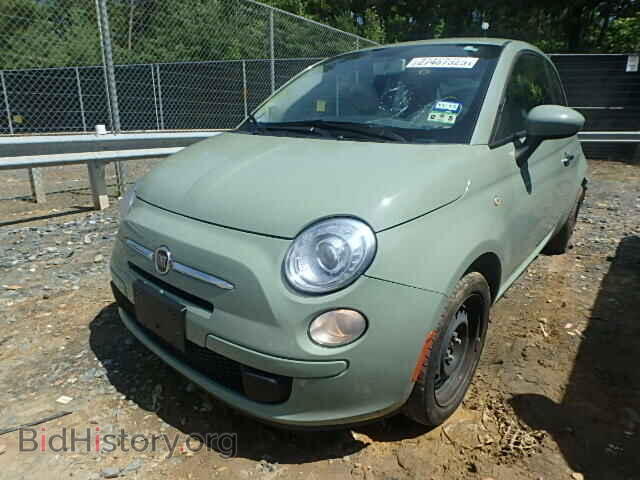 2012 FIAT 500 - VIN: 3C3CFFAR0CT110697 - Фото 2