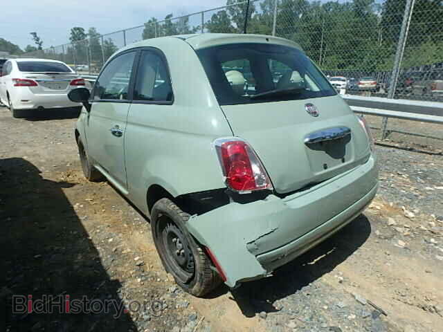 2012 FIAT 500 - VIN: 3C3CFFAR0CT110697 - Фото 3