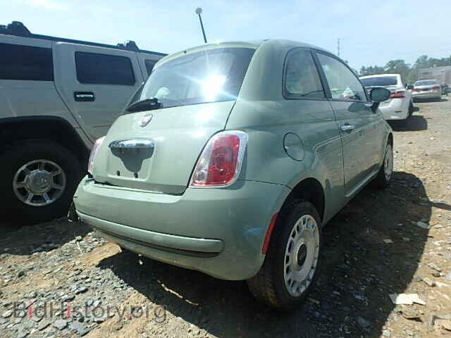 2012 FIAT 500 - VIN: 3C3CFFAR0CT110697 - Фото 4