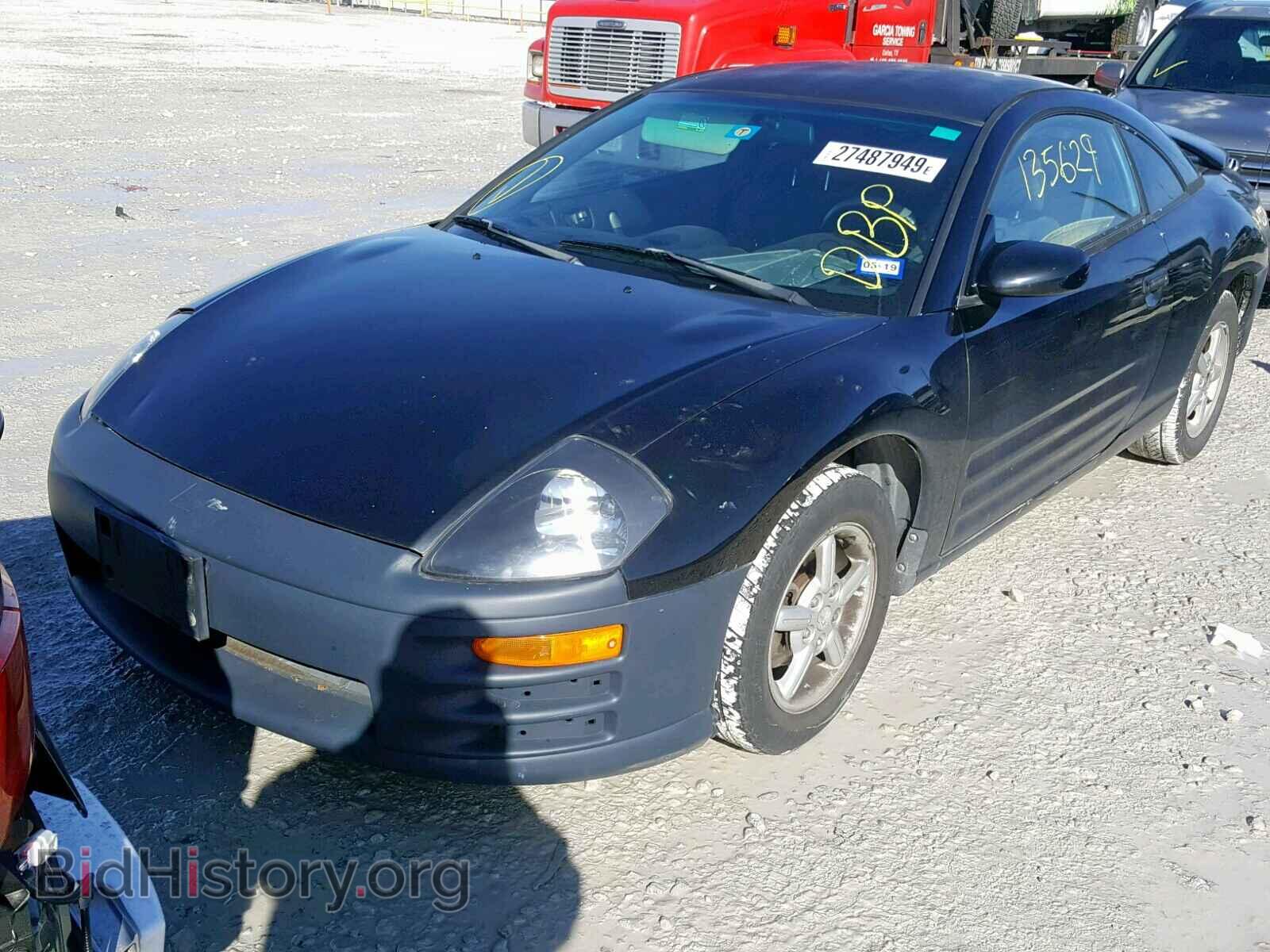 2001 MITSUBISHI ECLIPSE - VIN: 4A3AC34G91E095471 - Фото 2