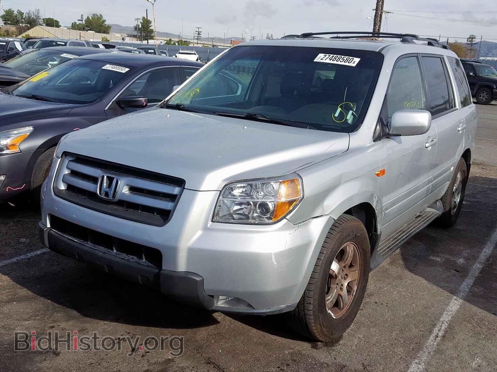 2006 HONDA PILOT - VIN: 2HKYF18696H526879 - Фото 2