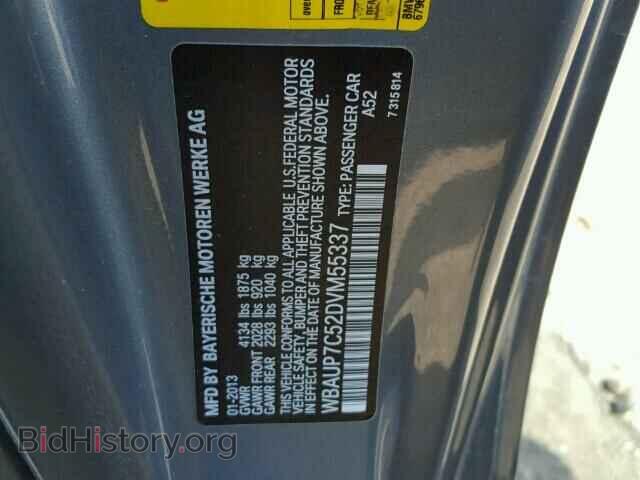 2013 BMW 1 SERIES - VIN: WBAUP7C52DVM55337 - Фото 10
