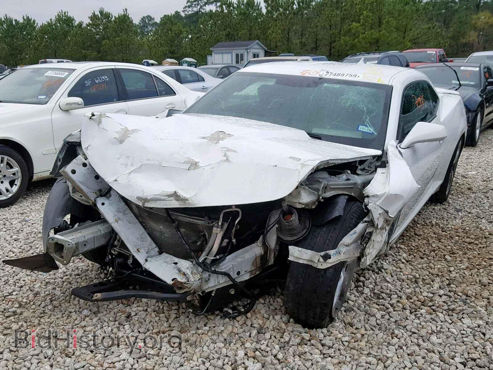 2014 CHEVROLET CAMARO - VIN: 2G1FC1E38E9257455 - Фото 2