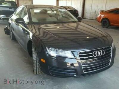 2013 Audi A7 A7 Premium, серый — VIN WAUYGAFCXDN055552, Copart