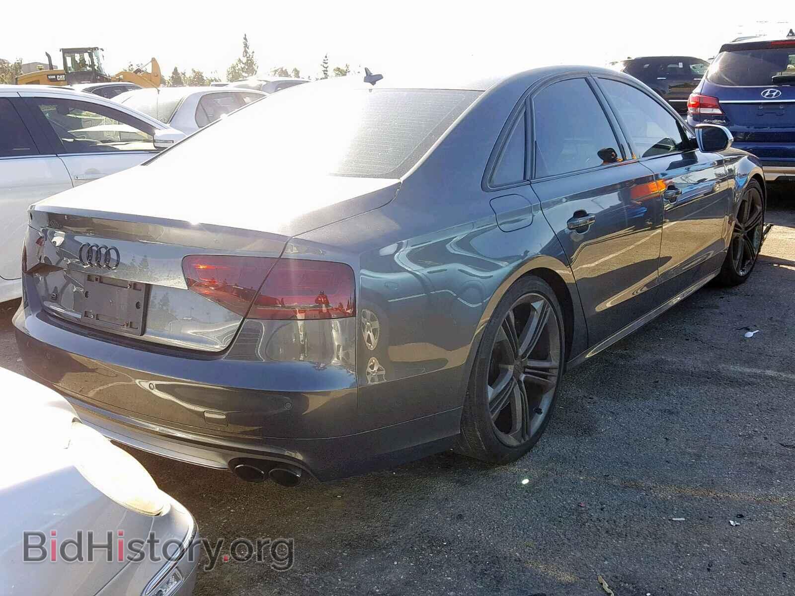 2013 AUDI S8 - VIN: WAUD2AFD6DN014695 - Фото 4