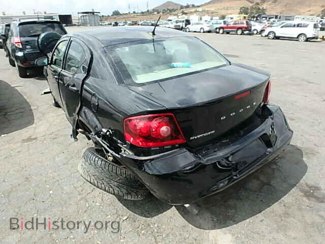 2013 DODGE AVENGER - VIN: 1C3CDZCG4DN663714 - Фото 3