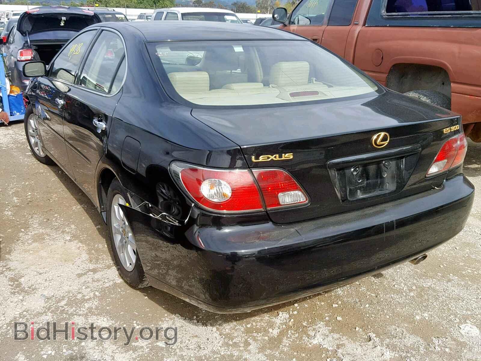 2003 LEXUS ES300 - VIN: JTHBF30G430138102 - Фото 3