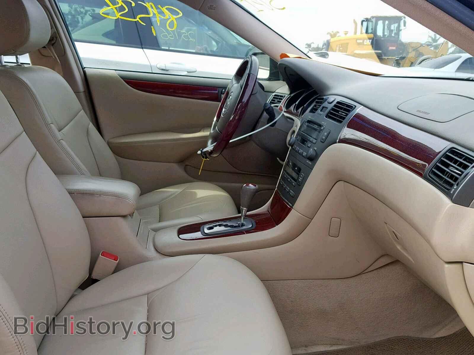 2003 LEXUS ES300 - VIN: JTHBF30G430138102 - Фото 5