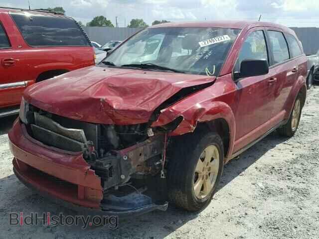 2013 DODGE JOURNEY - VIN: 3C4PDCAB3DT538012 - Фото 2