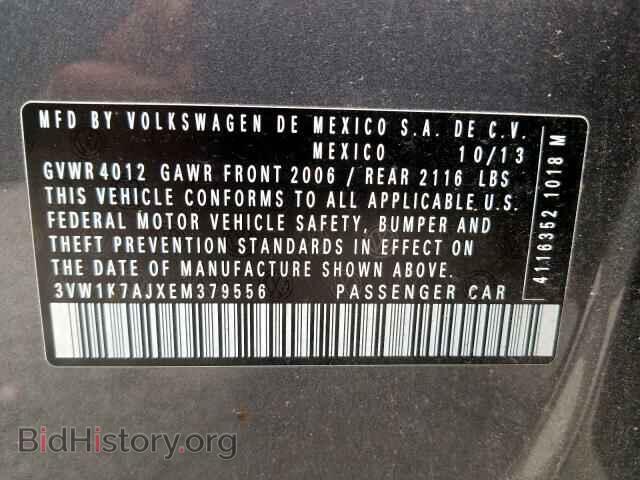2014 VOLKSWAGEN JETTA - VIN: 3VW1K7AJXEM379556 - Фото 10