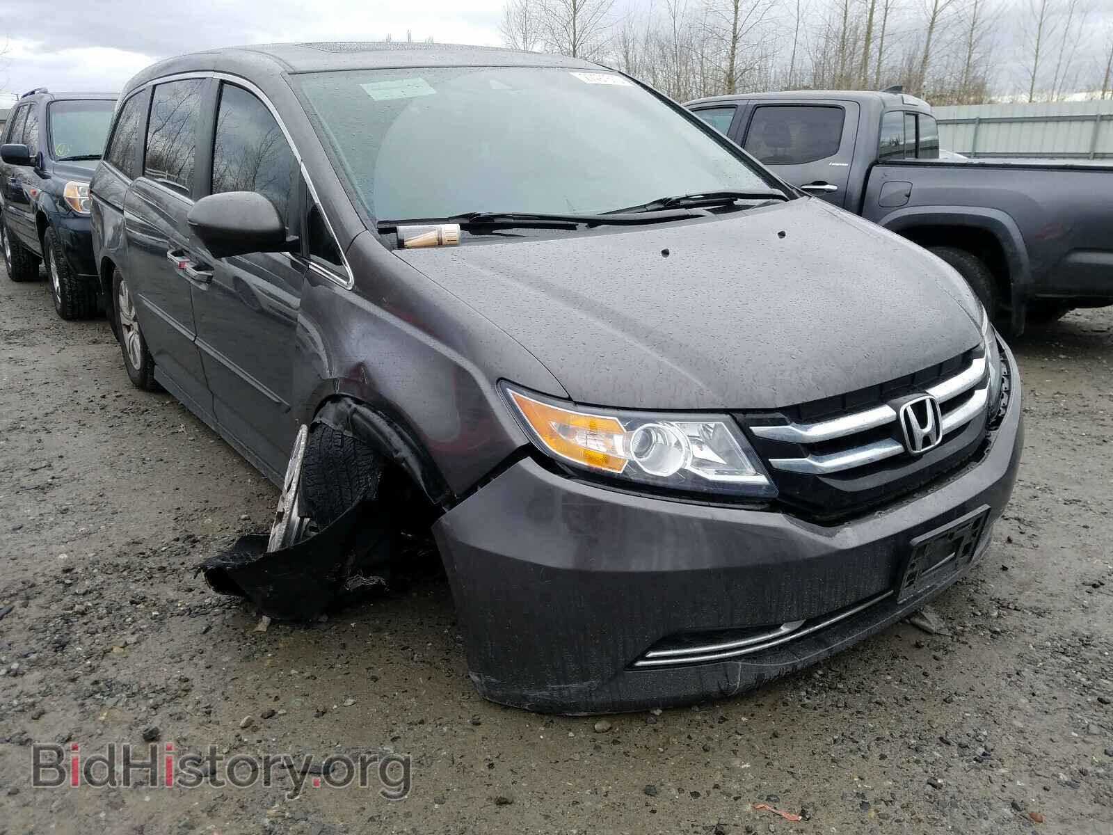 Фотография 5FNRL5H69EB093811 - HONDA ODYSSEY 2014