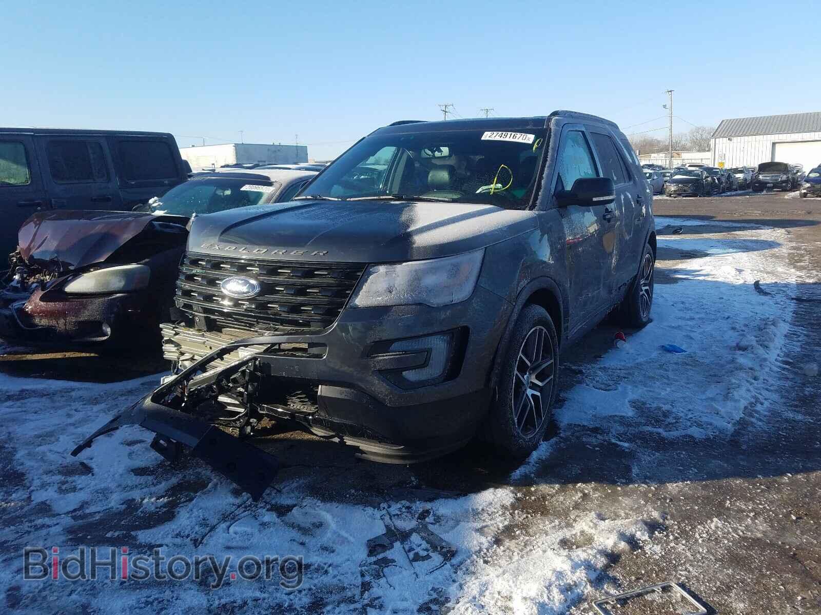 2017 FORD EXPLORER - VIN: 1FM5K8GT6HGE09357 - Photo 2