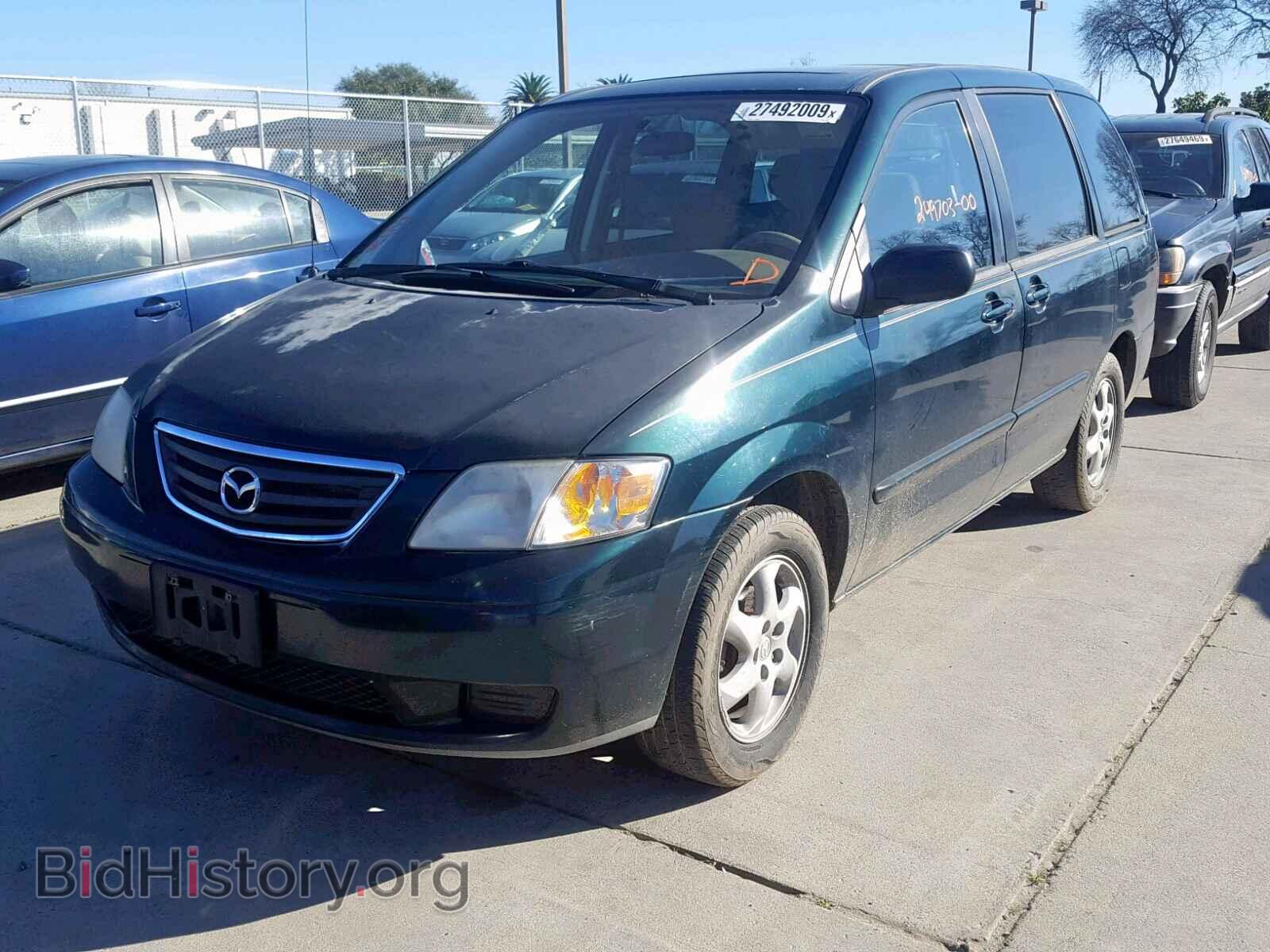 2000 MAZDA MPV WAGON - VIN: JM3LW28GXY0121887 - Фото 2