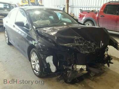 2015 Chrysler 200, черный — VIN 1C3CCCCB7FN545616, Copart