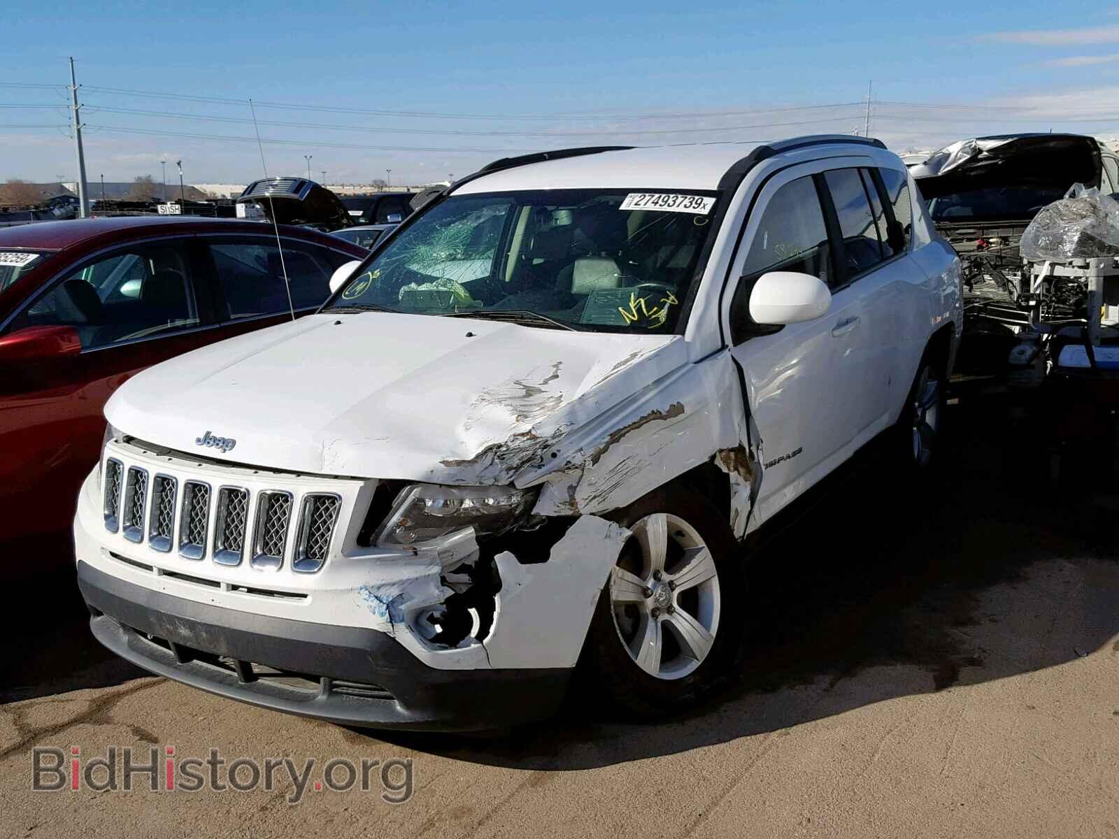 2016 JEEP COMPASS LA - VIN: 1C4NJDEB3GD663568 - Фото 2