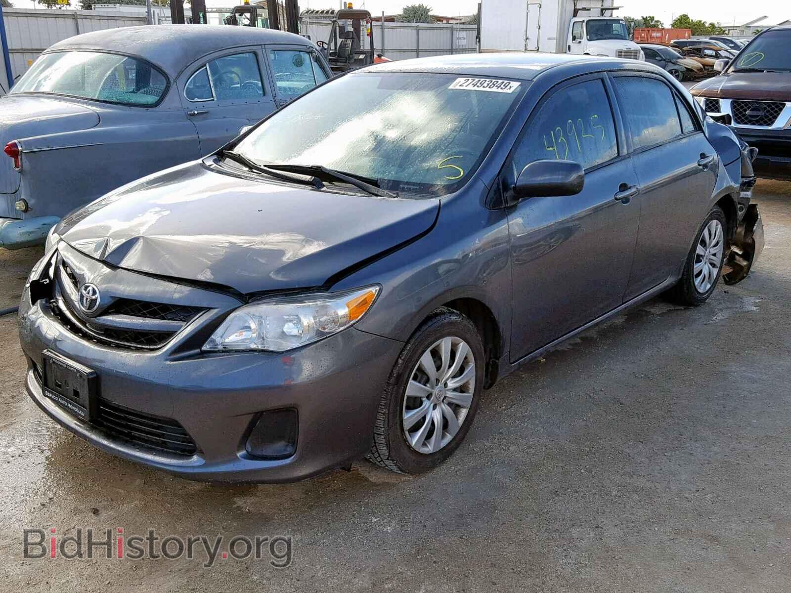 2012 TOYOTA COROLLA BA - VIN: 2T1BU4EE2CC762944 - Фото 2