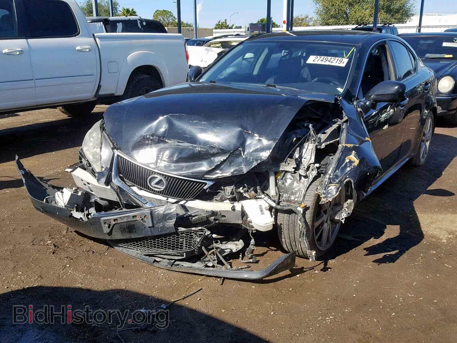 2008 LEXUS IS - VIN: JTHBE262385021114 - Фото 2