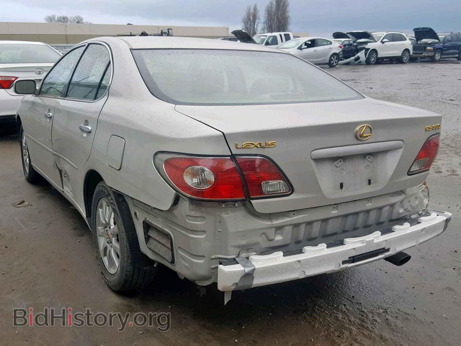 2003 LEXUS ES300 - VIN: JTHBF30G630099139 - Фото 3
