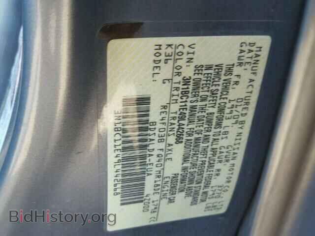 2009 NISSAN VERSA - VIN: 3N1BC11E49L442668 - Фото 10