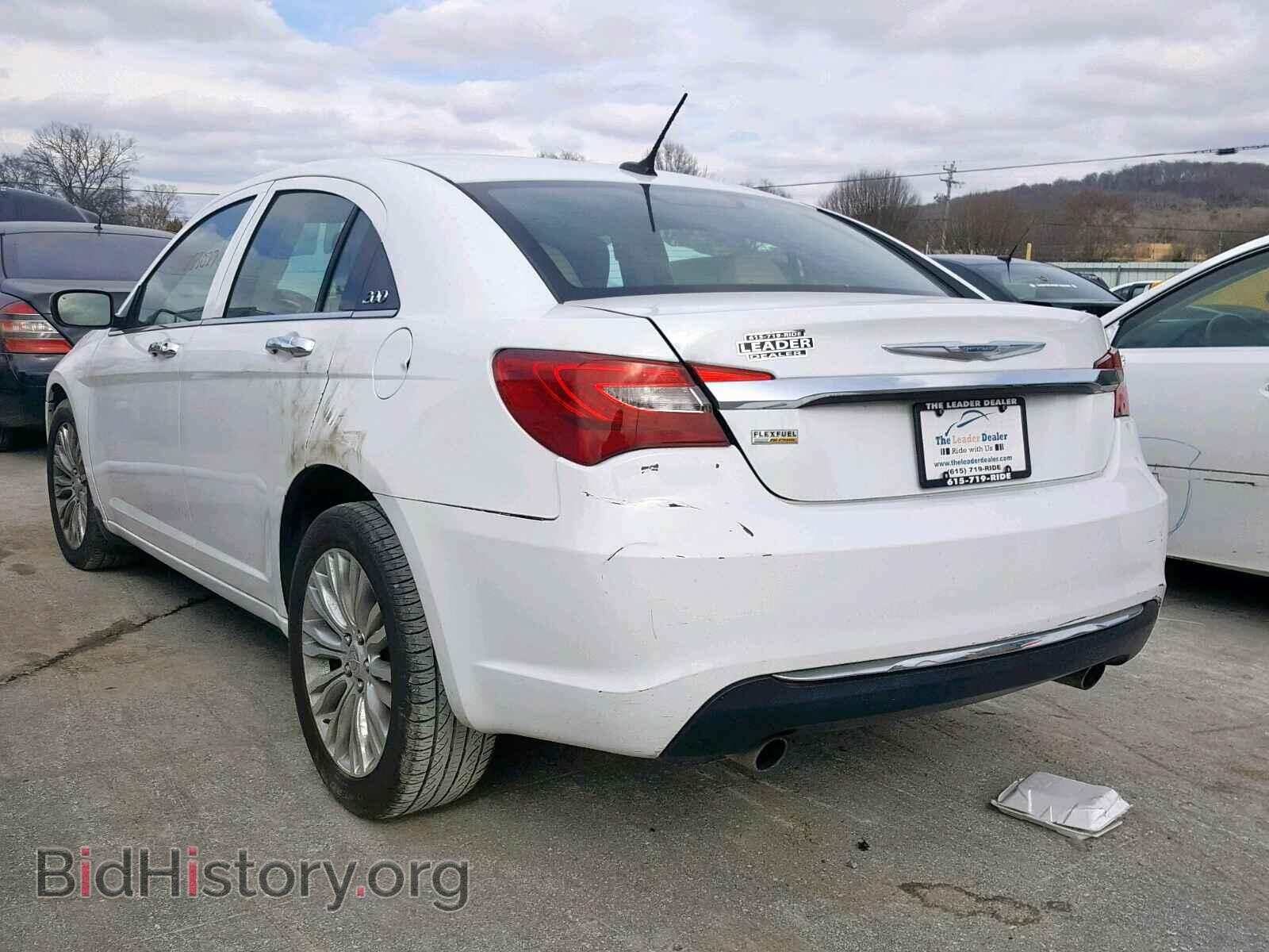 2012 CHRYSLER 200 - VIN: 1C3CCBCG0CN255445 - Фото 3