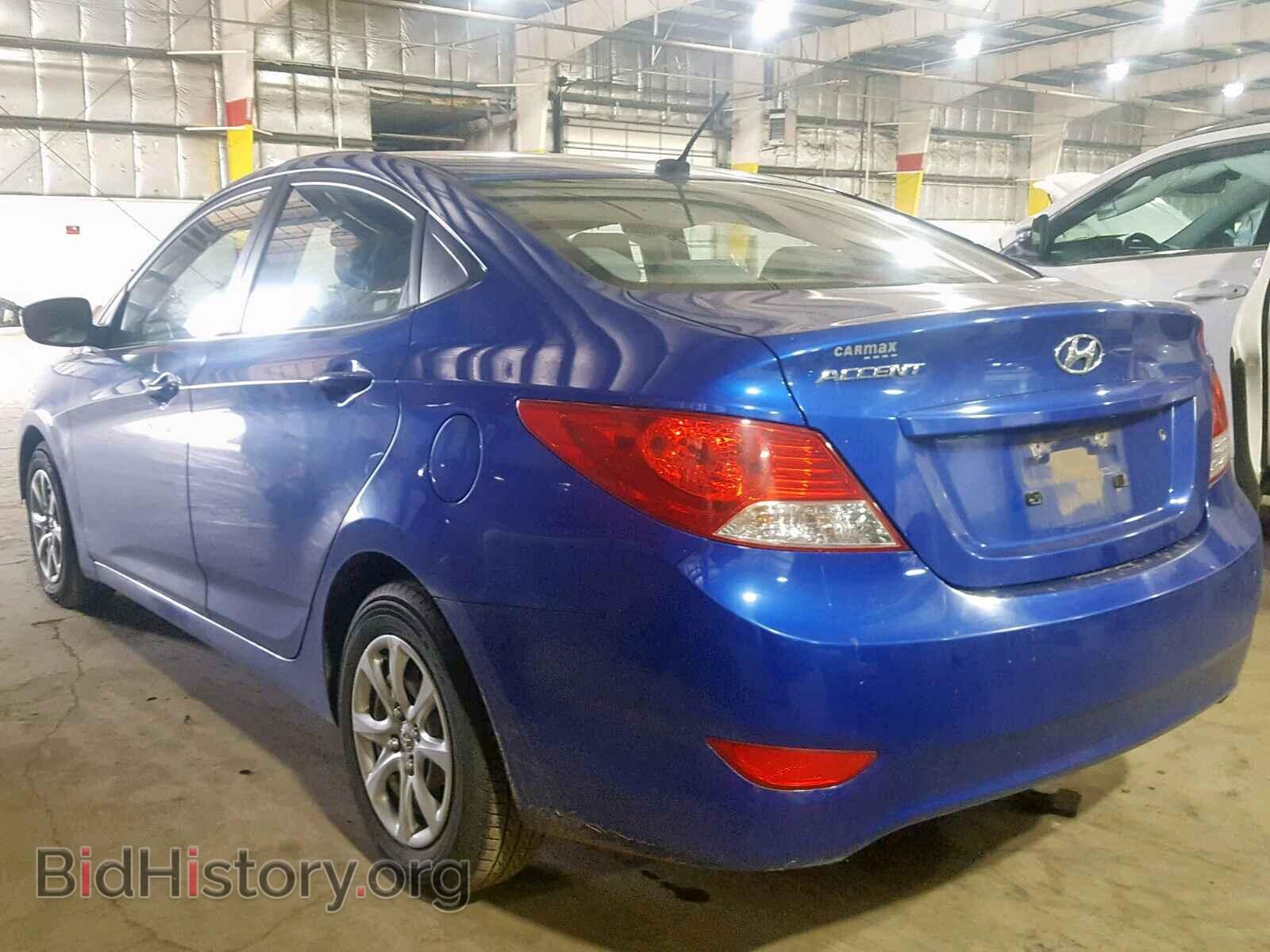 2013 HYUNDAI ACCENT - VIN: KMHCT4AE1DU580598 - Фото 3
