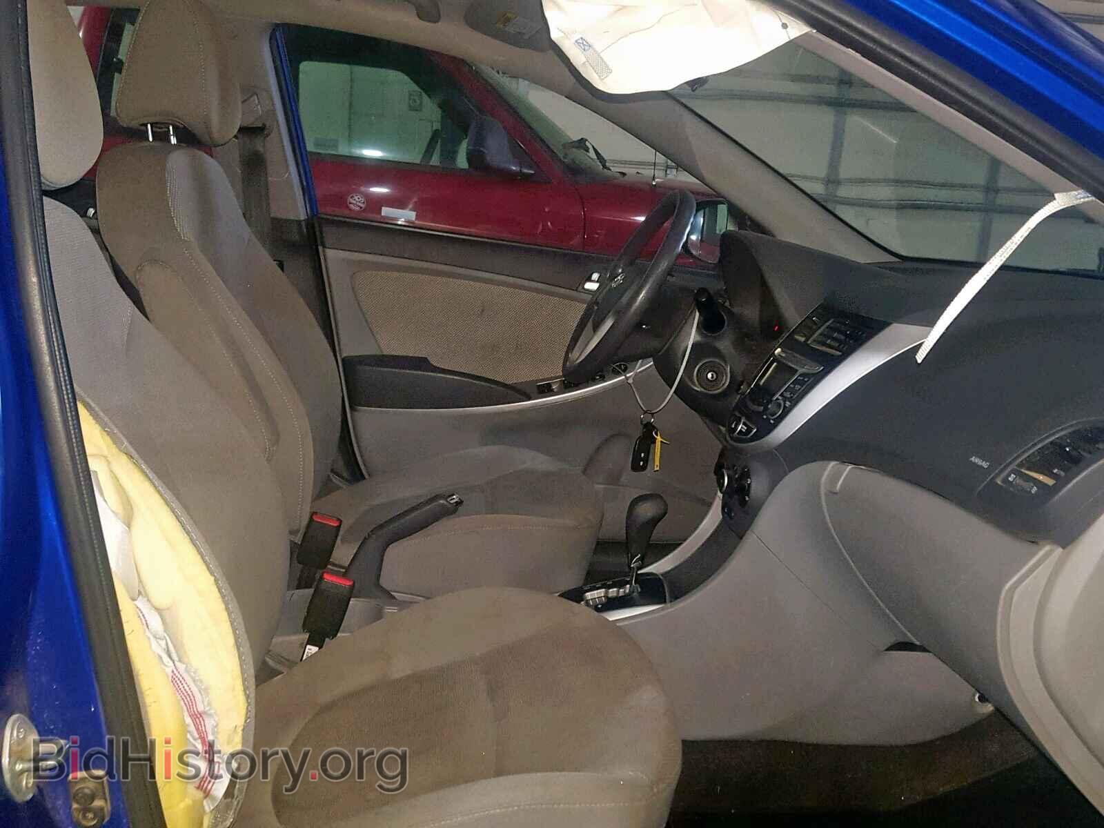 2013 HYUNDAI ACCENT - VIN: KMHCT4AE1DU580598 - Фото 5