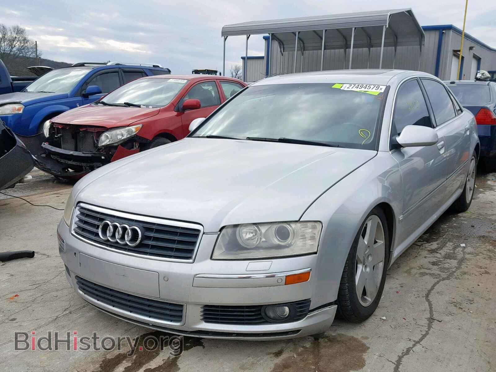 2004 AUDI A8 - VIN: WAUML44E84N019861 - Фото 2