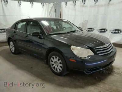 2007 Chrysler SEBRING, черный — VIN 1C3LC46K47N558228, Copart