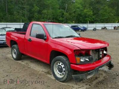 2012 Chevrolet COLORADO, красный — VIN 1GCCSBF91C8161312, Copart