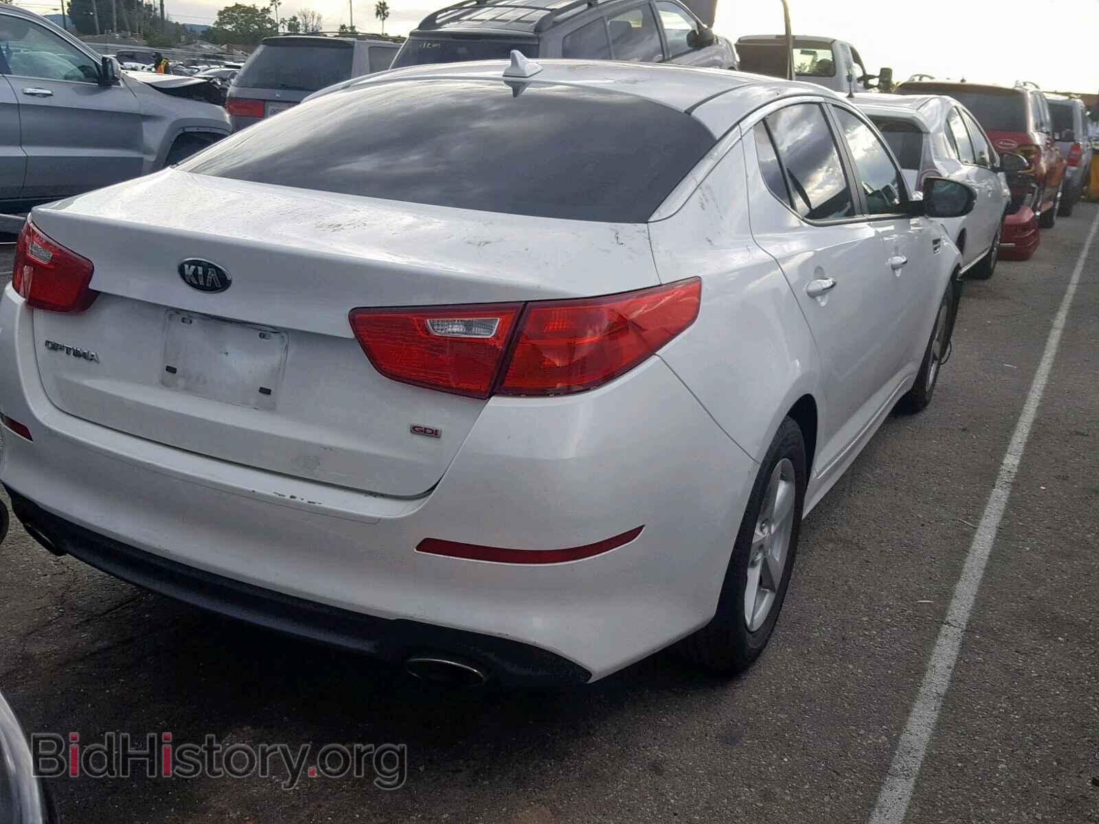 2015 KIA OPTIMA - VIN: KNAGM4A7XF5611409 - Фото 4