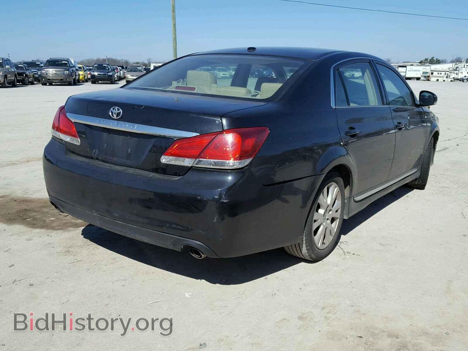 2011 TOYOTA AVALON - VIN: 4T1BK3DB4BU380371 - Фото 4