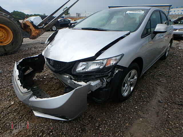 2013 HONDA CIVIC - VIN: 19XFB2F52DE025627 - Фото 2