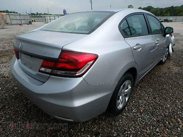 2013 HONDA CIVIC - VIN: 19XFB2F52DE025627 - Фото 4