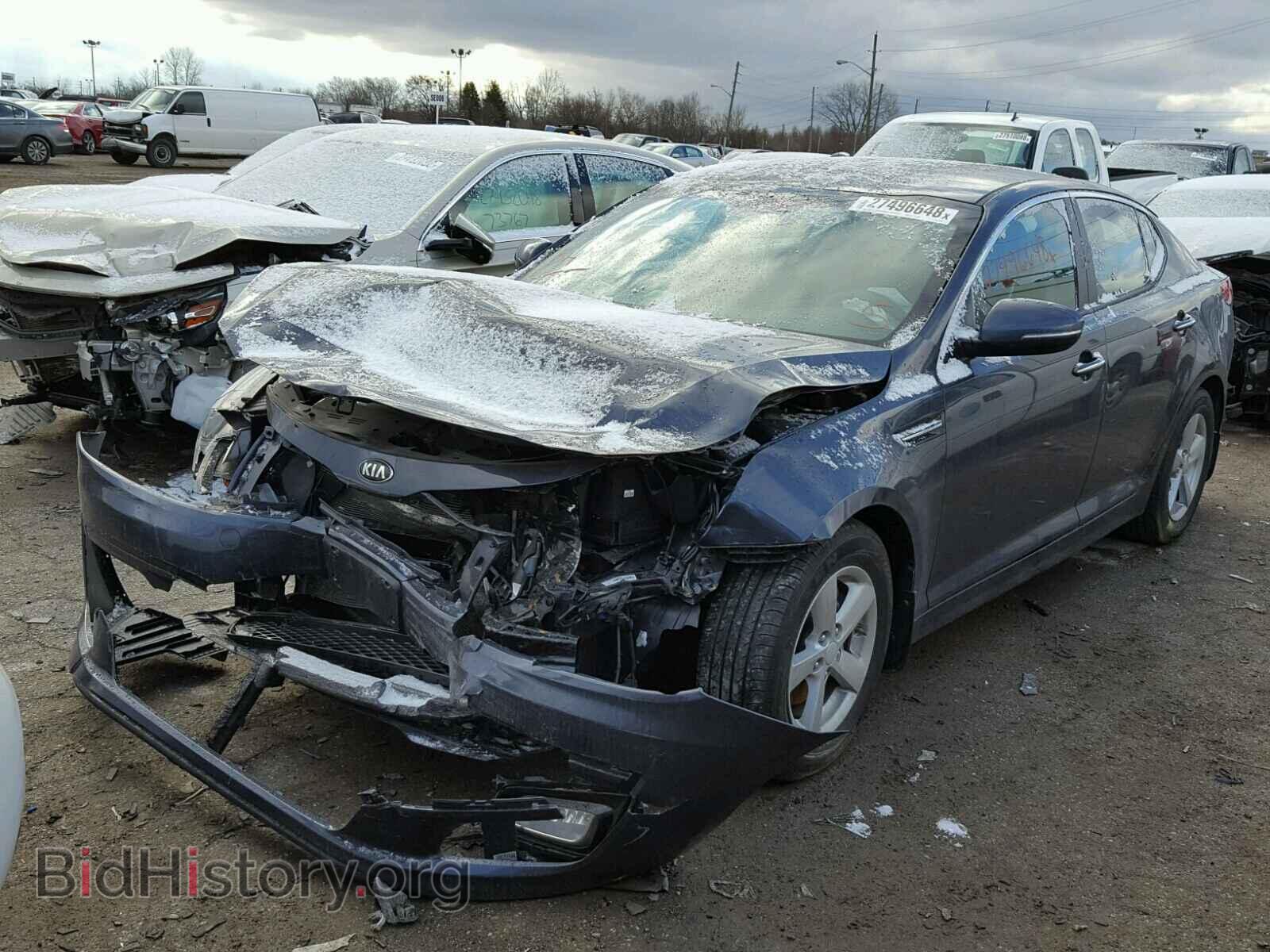 2015 KIA OPTIMA - VIN: KNAGM4A77F5577042 - Фото 2