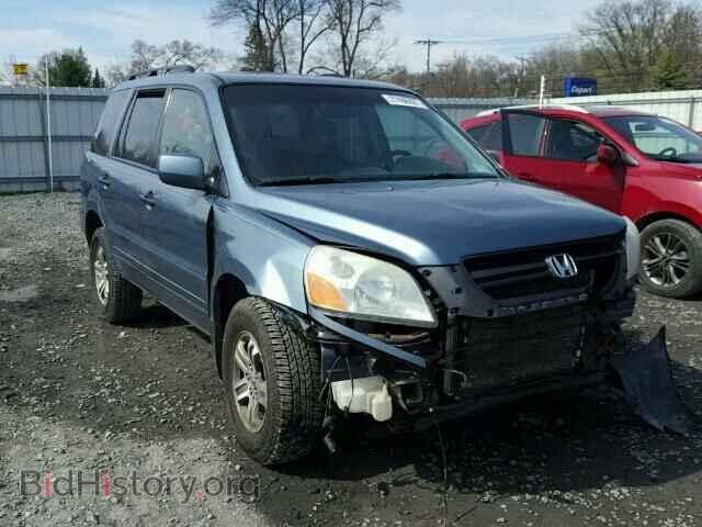Photo 5FNYF18525B042833 - HONDA PILOT 2005