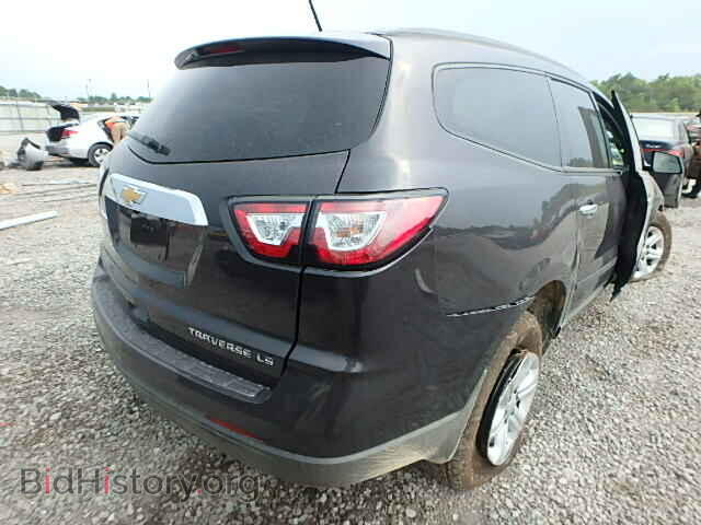 2014 CHEVROLET TRAVERSE - VIN: 1GNKRFKD8EJ360448 - Фото 4