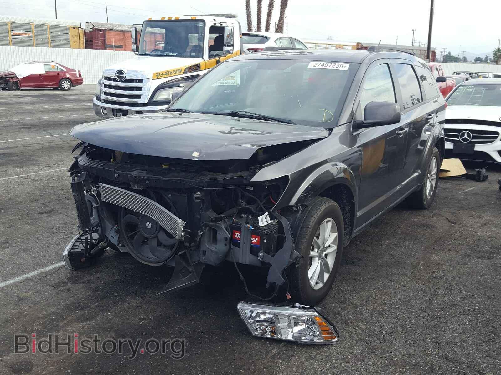 2017 DODGE JOURNEY - VIN: 3C4PDCBGXHT572688 - Фото 2