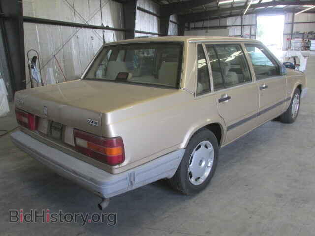 1990 VOLVO 740 - VIN: YV1FA8847L1497117 - Фото 4