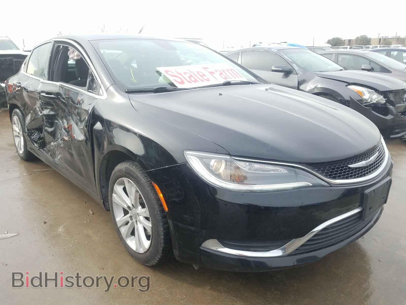 Фотография 1C3CCCAB1GN137987 - CHRYSLER 200 2016